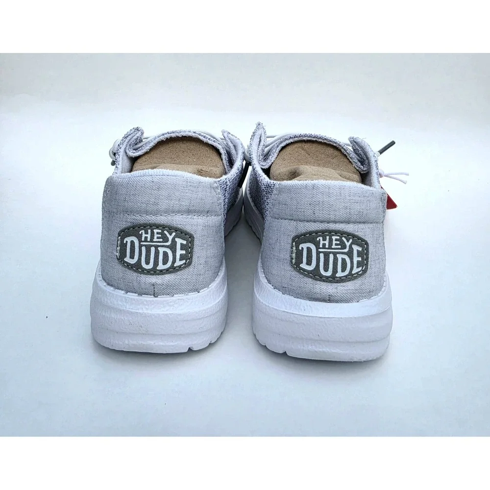 Hey Dude Wendy‎ Sox Glacier Grey Womens 5